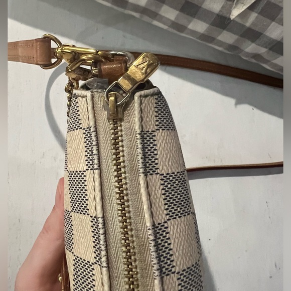 Louis Vuitton Eva clutch crossbody damier azur - Picture 8 of 16